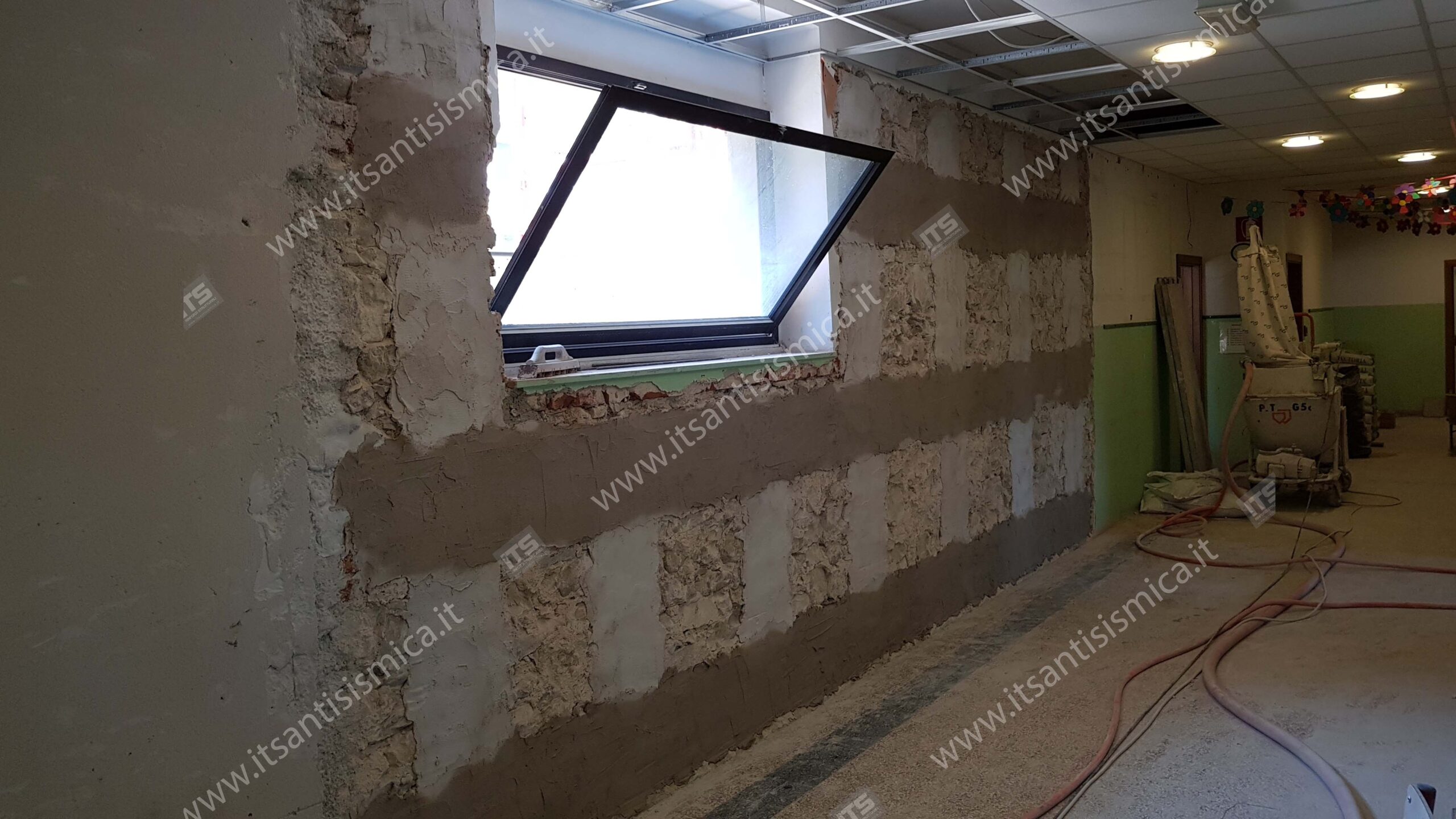 Scuola primaria F. Petrarca di Incisa Valdarno — Incisa Valdarno (FI) — fotografia di cantiere 3